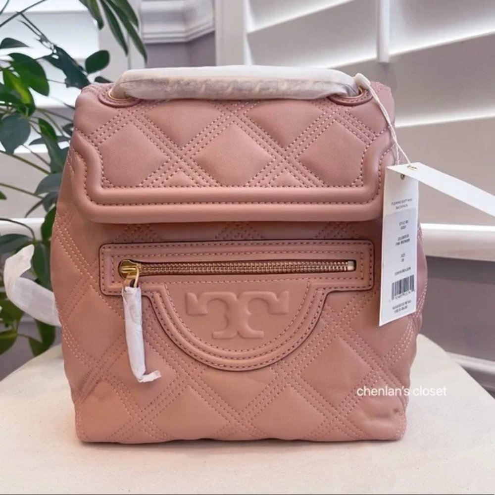 🌸NeW! Tory Burch Soft Fleming Mini Backpack - Picture 6 of 14